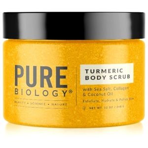 NEW Pure Biology turmeric body scrub